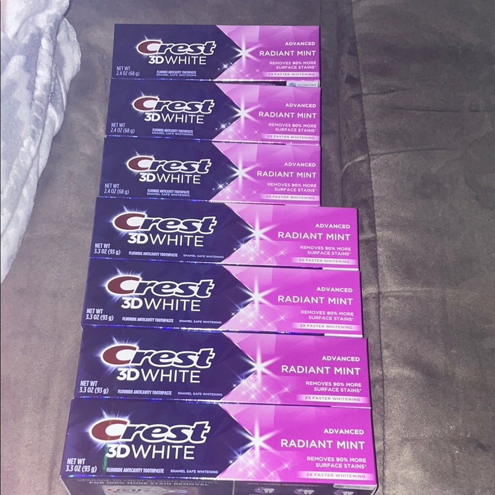 Crest 3D White Radiant Mint Toothpaste